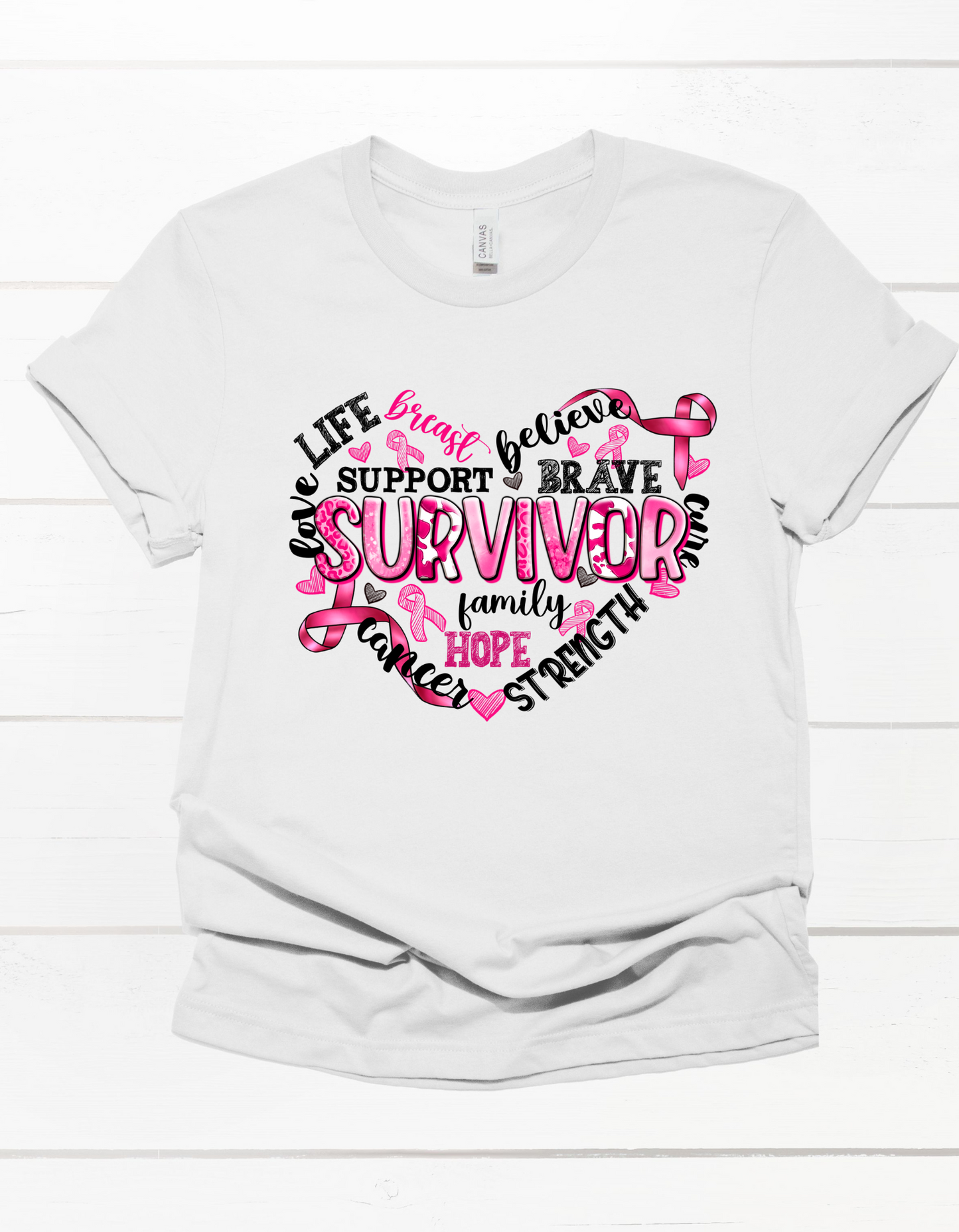 Survivor Heart Tee